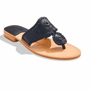 Jack Rogers - Black Jacks Flat Sandal.